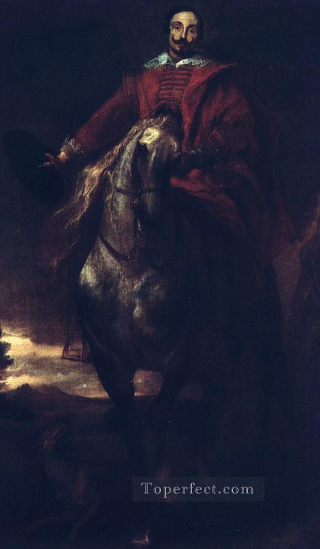 画家コルネリス・デ・ウェイの肖像 バロック宮廷画家アンソニー・ヴァン・ダイク油絵